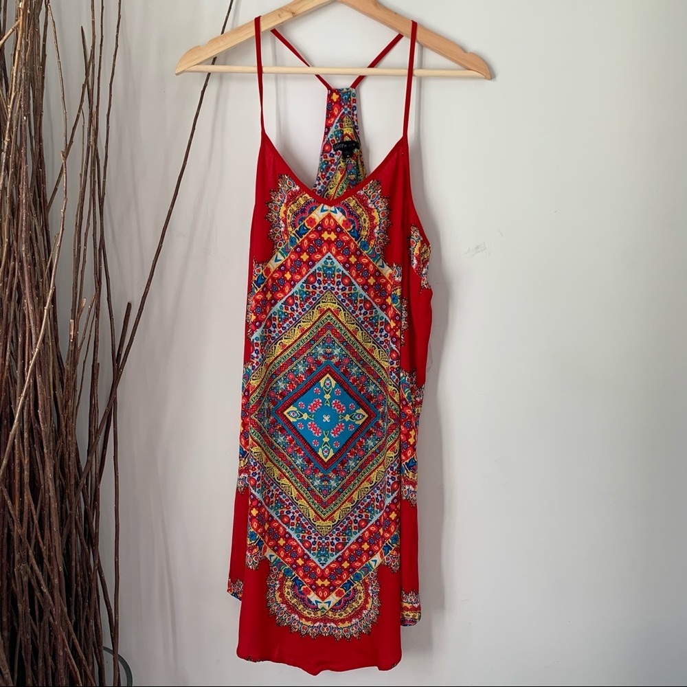 Bebop Dress Racerback Thin Straps Women’s Medium